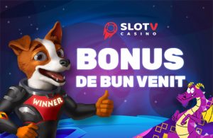 slotv bonus de bun venit banner