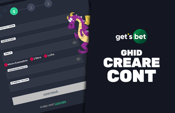 Ghid Gets Bet înregistrare