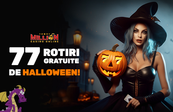 million 77 rotiri gratuite de halloween