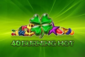 40 burning hot demo logo