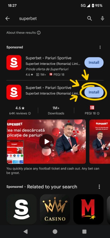download superbet android